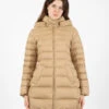 ADD Piumino Con Cappuccio Staccabile Cammello -Couture per Lei add piumino con cappuccio staccabile cammello1