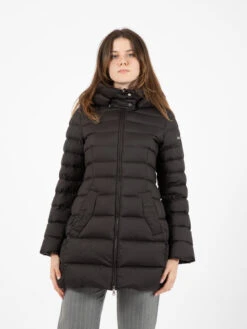 ADD Piumino Con Cappuccio Staccabile Nero