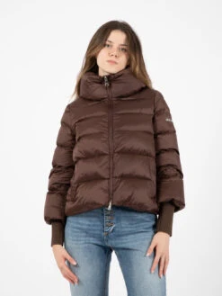 ADD Piumino Con Polsi Staccabili Marrone