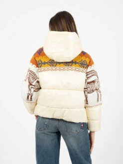 Giubbotto Con Cappuccio Pattern Cavalli Unica -Couture per Lei akep giubbotto con cappuccio pattern cavalli unica3