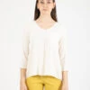 Blusa Con Taschino Burro -Couture per Lei alessia santi blusa con taschino burro1