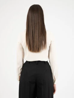 Camicia Con Rouches Burro 9 Camicia Con Rouches Burro -Couture per Lei alessia santi camicia con rouches burro4