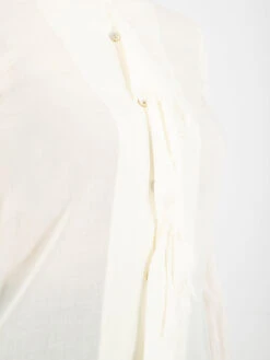 Camicia Con Rouches Burro 11 Camicia Con Rouches Burro -Couture per Lei alessia santi camicia con rouches burro5