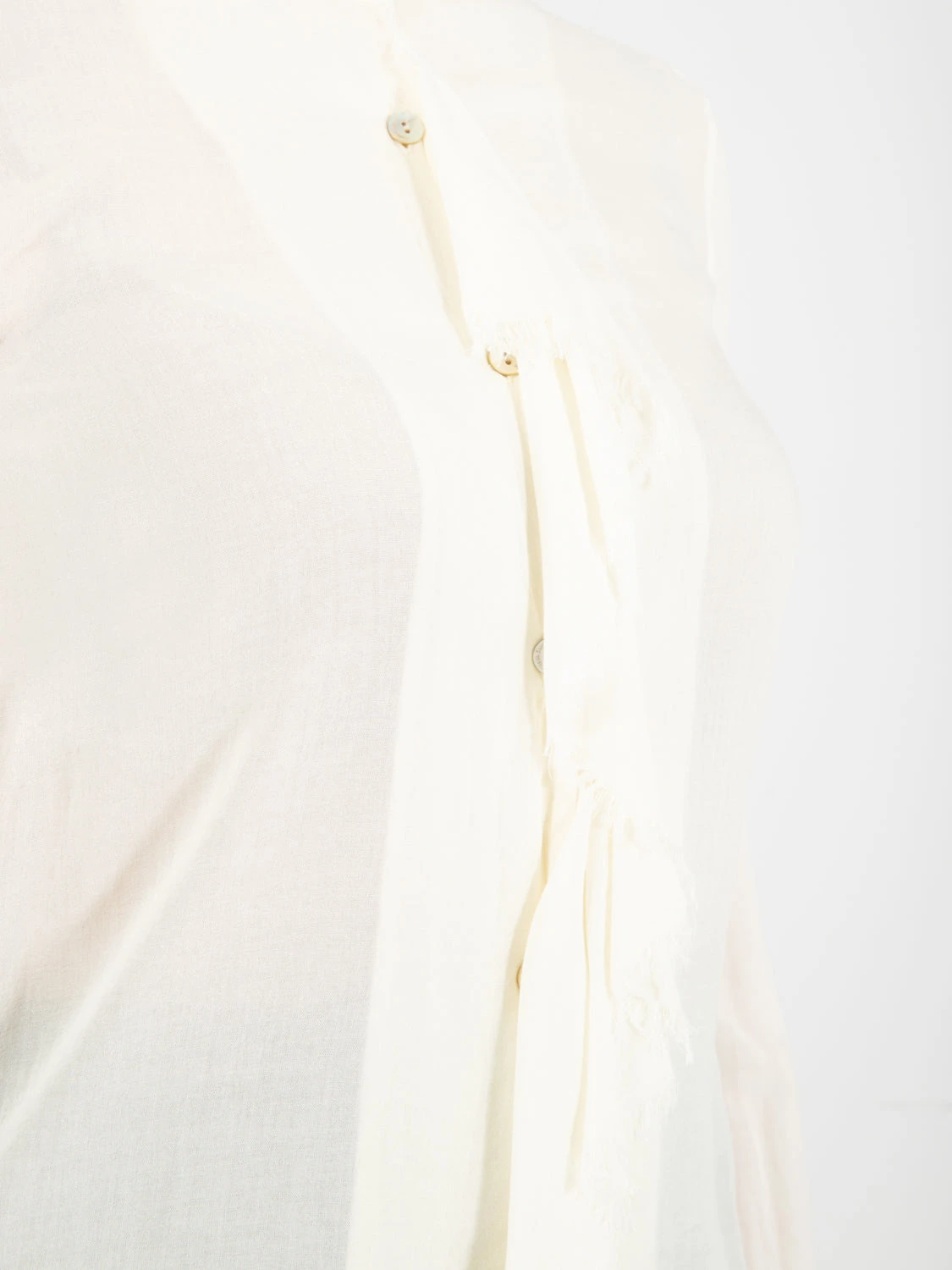 Camicia Con Rouches Burro 7 Camicia Con Rouches Burro - Image 5