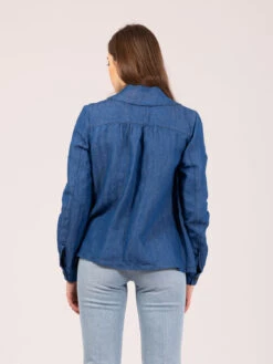 Giacca Camicia Denim Atlantico -Couture per Lei alessia santi giacca camicia denim atlantico3