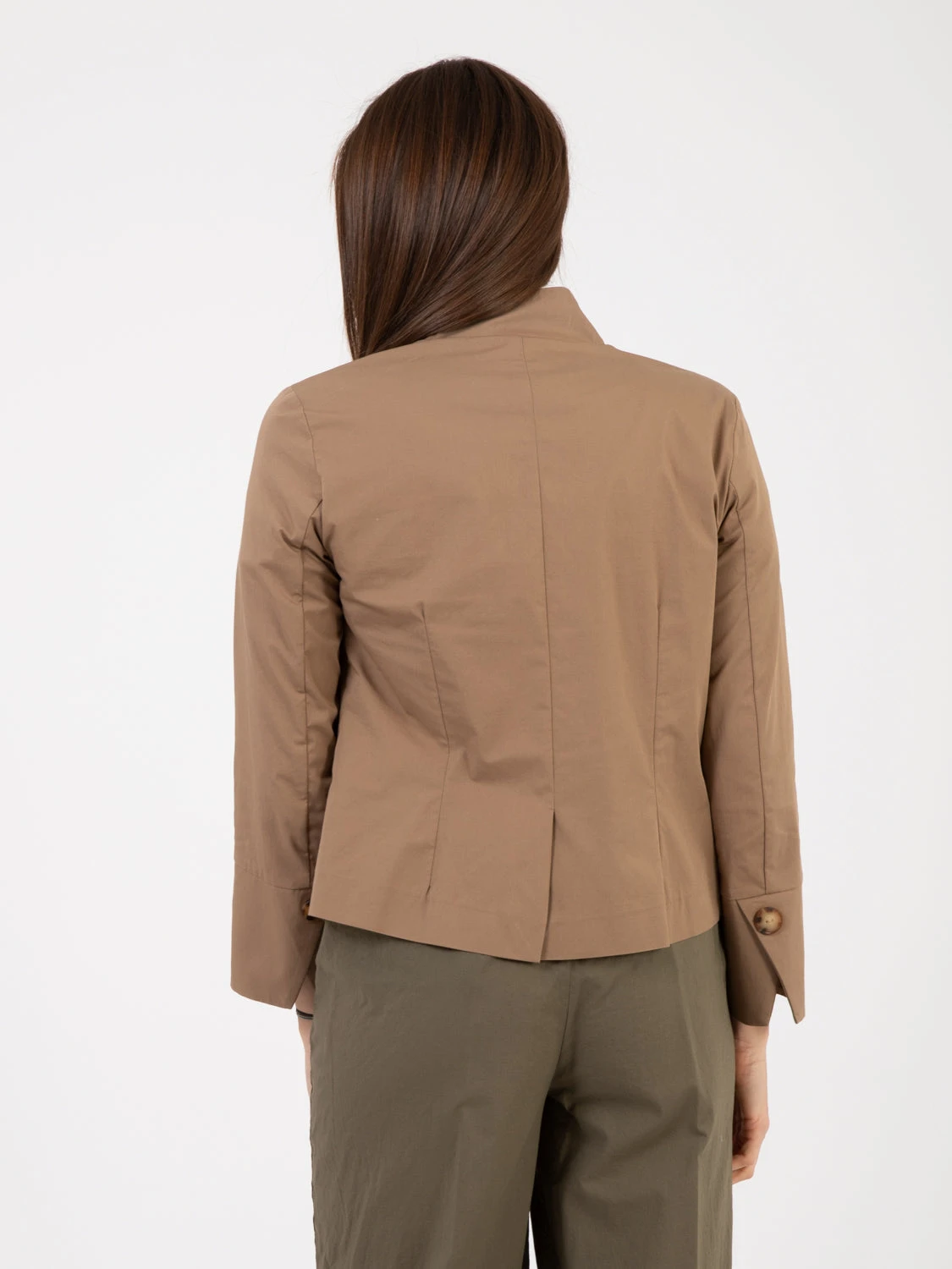 Giacca Collo Alla Coreana Castoro 5 Giacca Collo Alla Coreana Castoro - Image 3