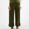 Pantaloni Ampi Ginepro Verdi -Couture per Lei alessia santi pantaloni ampi ginepro verdi1