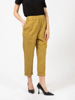 Pantaloni In Lino E Cotone Evo