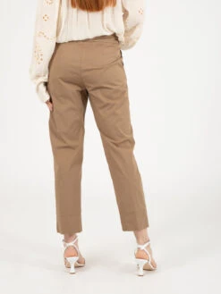 Pantaloni In Misto Cotone Castoro -Couture per Lei alessia santi pantaloni in misto cotone castoro3