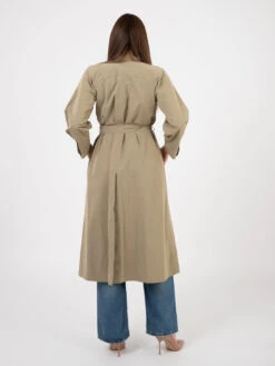 Trench Lungo Gres -Couture per Lei alessia santi trench lungo gres3