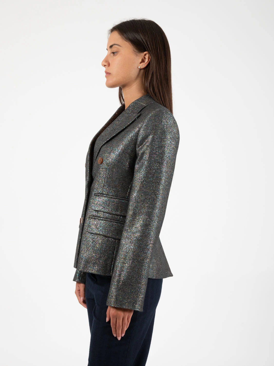 Blazer Sparkling Doppiopetto Multicolor 4 Blazer Sparkling Doppiopetto Multicolor - Image 2