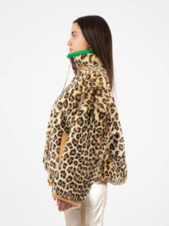 Giacca Pelliccia Puffy Leopardo -Couture per Lei alysi giacca pelliccia puffy leopardo3