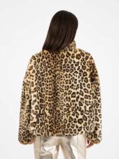 Giacca Pelliccia Puffy Leopardo -Couture per Lei alysi giacca pelliccia puffy leopardo4