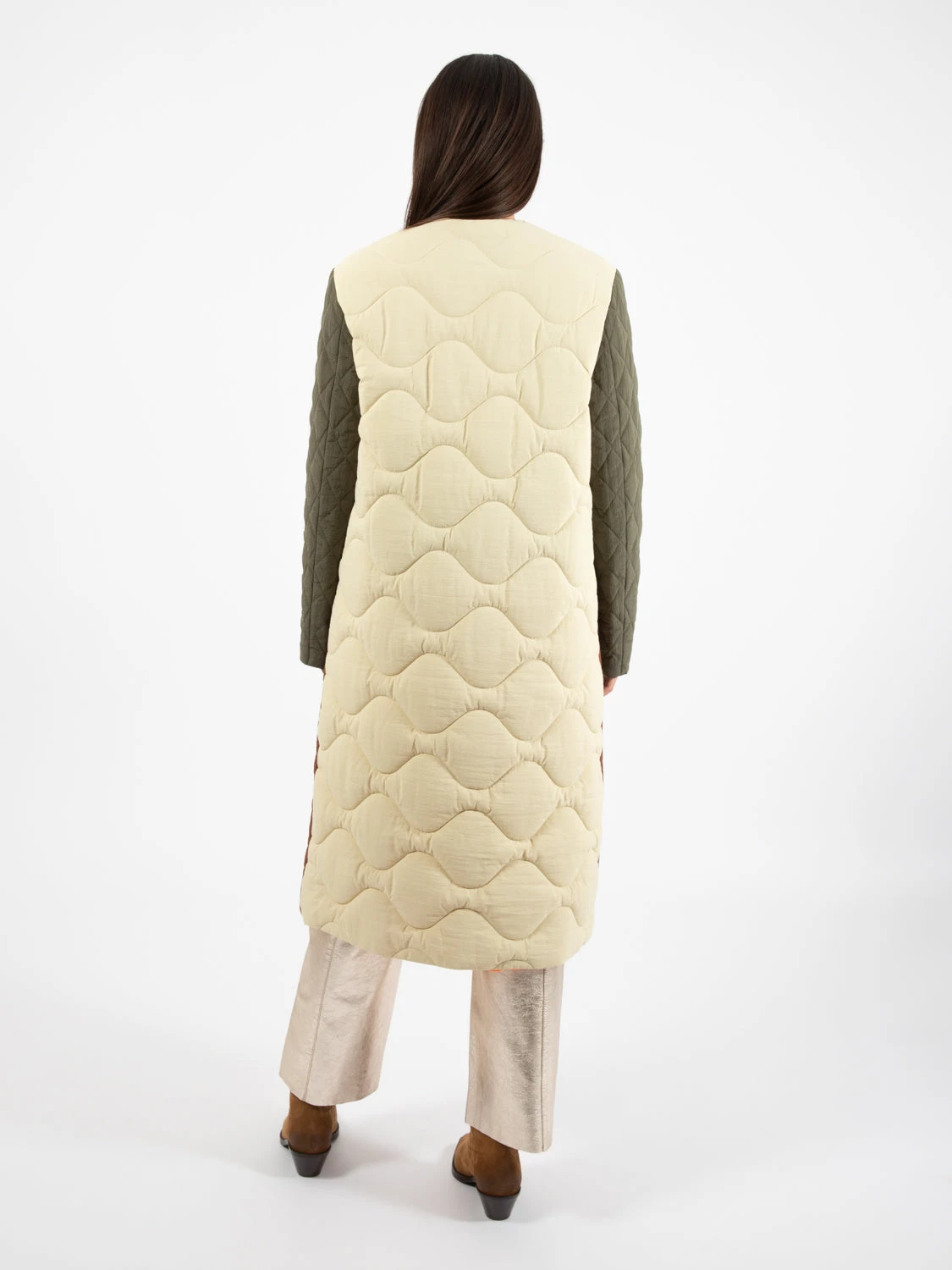 Piumino Lungo Puffy And Fur Patch Mix 5 Piumino Lungo Puffy And Fur Patch Mix - Image 3