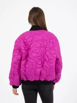 Ash Bomber Illusion Clover Viola -Couture per Lei ash bomber illusion clover viola3