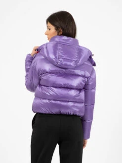 Patrizia Pepe Piumino Con Cappuccio Mineral Violet -Couture per Lei atrizia pepe piumino con cappuccio mineral violet3