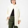 Blugirl Cappa Faux Fur Gesso -Couture per Lei blugirl cappa faux fur gesso1