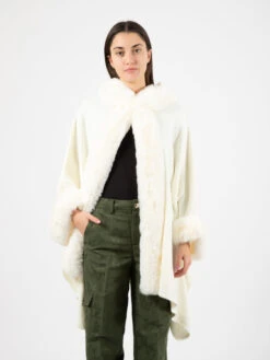 Blugirl Cappa Faux Fur Gesso