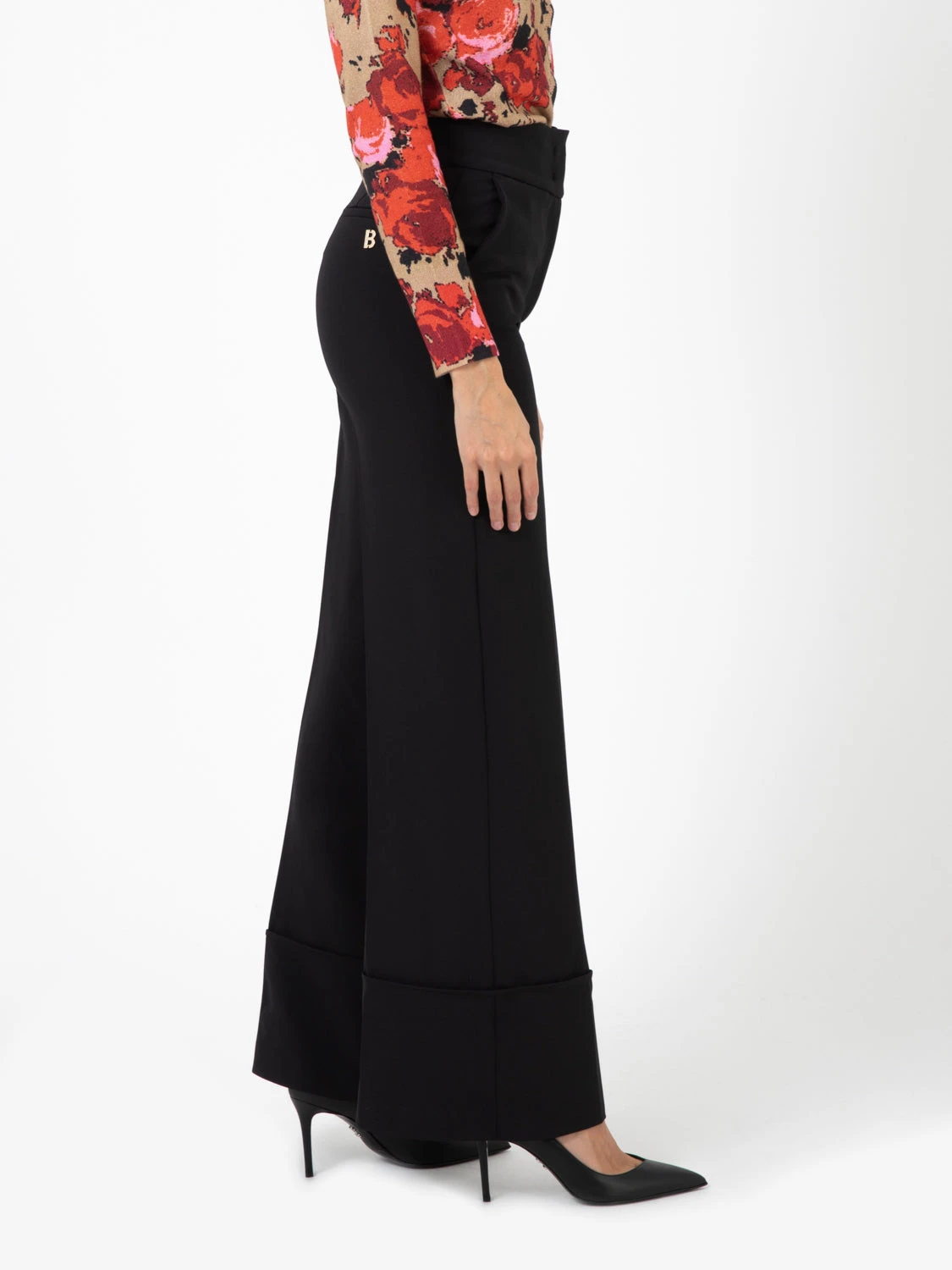 Blugirl Pantaloni Palazzo Neri 4 Blugirl Pantaloni Palazzo Neri - Image 2