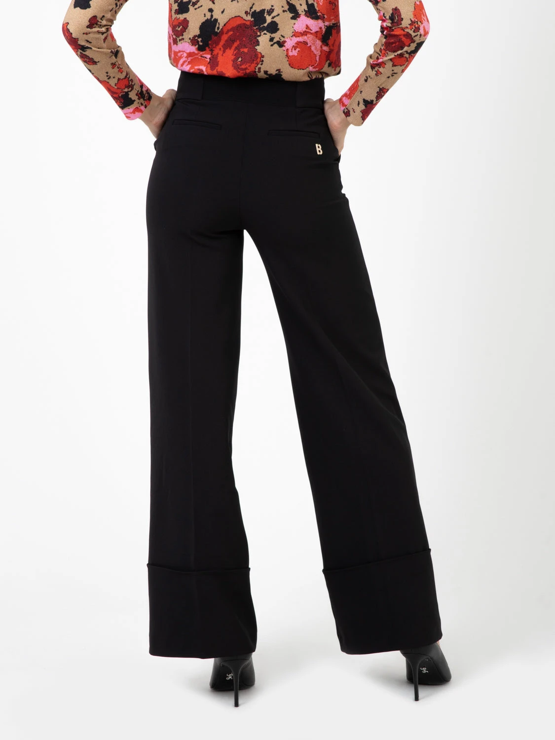 Blugirl Pantaloni Palazzo Neri 5 Blugirl Pantaloni Palazzo Neri - Image 3