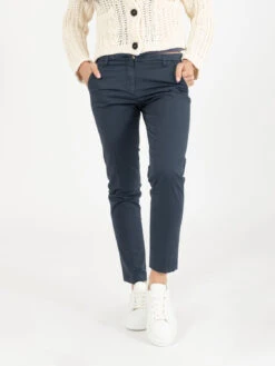 Pantaloni Chino Nicole Blu