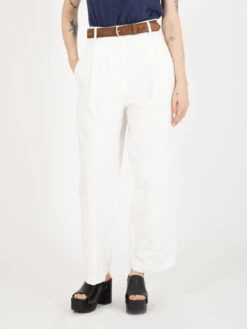 British Worker Pants Canvas Milk