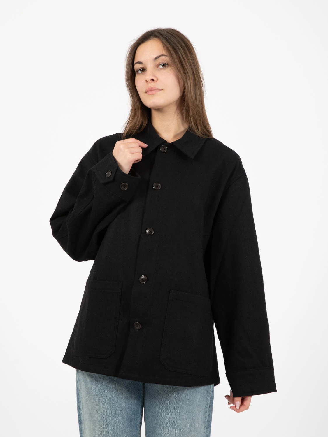 Coach Jacket Uniform Wool Black 3 Coach Jacket Uniform Wool Black