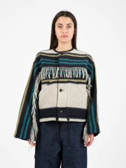 Nuclear Jacket Blanket Wool Multi