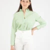 Camicia Asia Verde -Couture per Lei gmf 965 camicia asia verde2