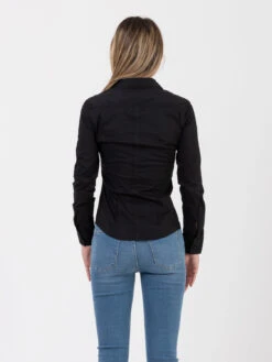 Camicia Mary Slim Nera -Couture per Lei gmf 965 camicia mary slim nera3