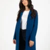 HARRIS WHARF LONDON Cappotto Button Up Boxy Oxford Blue -Couture per Lei harris wharf london button up boxy coat oxford blue1