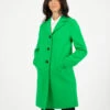 HARRIS WHARF LONDON Cappotto Button Up Boxy Parakeet Green -Couture per Lei harris wharf london button up boxy parakeet green1