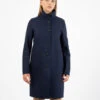 HARRIS WHARF LONDON Cappotto A Ovetto Blue Moulinè -Couture per Lei harris wharf london cappotto a ovetto blue mouline1