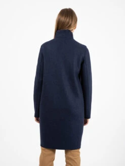 HARRIS WHARF LONDON Cappotto A Ovetto Blue Moulinè 7 HARRIS WHARF LONDON Cappotto A Ovetto Blue Moulinè -Couture per Lei harris wharf london cappotto a ovetto blue mouline3
