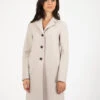 HARRIS WHARF LONDON Cappotto Button Up Boxy Cream -Couture per Lei harris wharf london cappotto cropped funnel pressed wool cream4