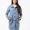 HARRIS WHARF LONDON Cappotto Egg Shaped Pressed Wool Ash Blue -Couture per Lei harris wharf london cappotto egg shaped pressed wool ash blue1