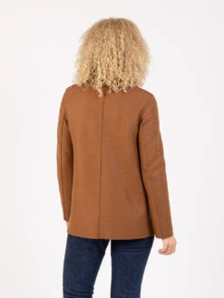 HARRIS WHARF LONDON Cappotto Peacoat Pressed Wool Caramel -Couture per Lei harris wharf london cappotto peacoat pressed wool caramel3