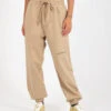 Joggers In Felpa Nocciola -Couture per Lei hinnominate joggers in felpa nocciola1
