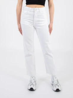 Pantalone Denim Bianco