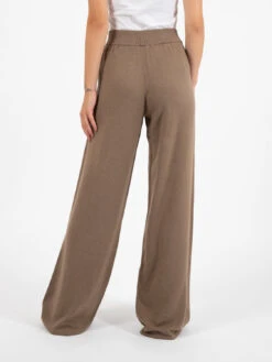 Pantapalazzo Con Nervaure Tortora -Couture per Lei hinnominate pantapalazzo con nervaure tortora3