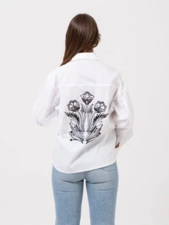 Camicia Naturale Con Decoro Posteriore -Couture per Lei icona camicia naturale con decoro posteriore2