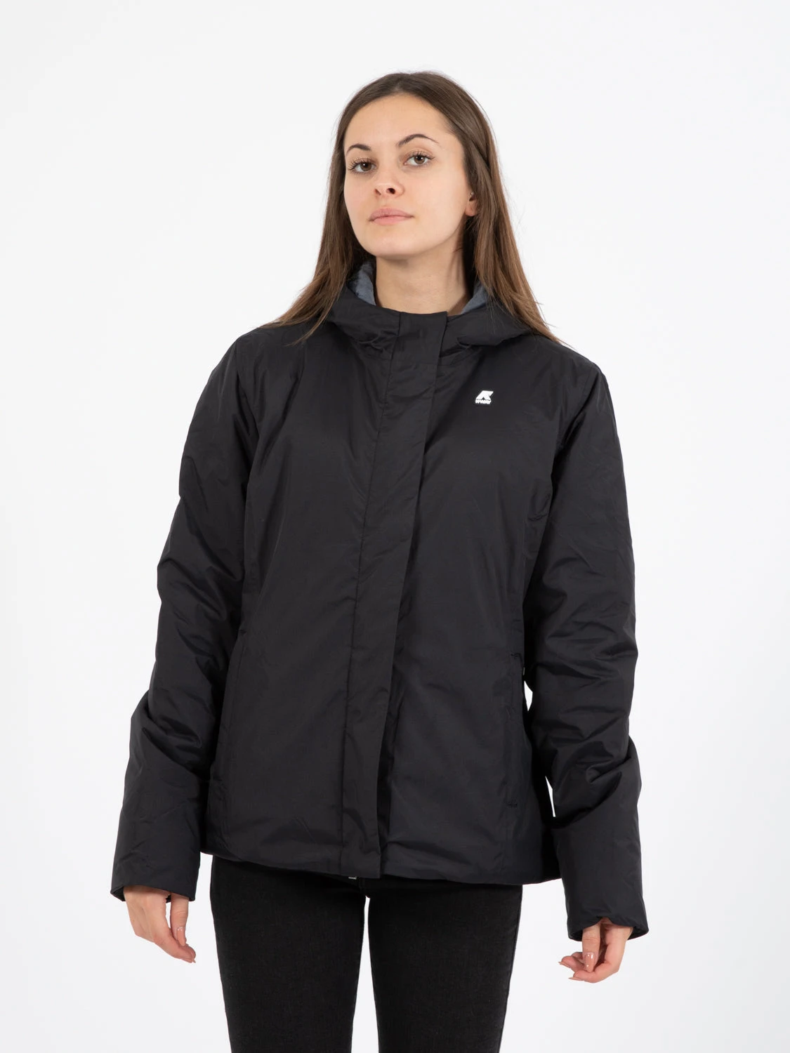 K-Way Lily Micro Ristop Prime Marmotta Black / Blue 3 K-Way Lily Micro Ristop Prime Marmotta Black / Blue