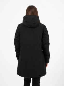 K-Way Sophie Eco Stretch Thermo Double Black / Beige -Couture per Lei k way sophie eco stretch thermo double black beige3