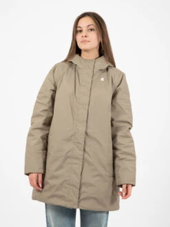 K-Way Sophiemicro Ripstop Prime Beige T-grey