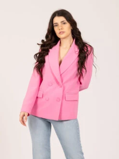 Blazer Doppiopetto Bubble Gum