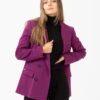 Blazer Doppiopetto Ciclamino 2 Blazer Doppiopetto Ciclamino -Couture per Lei kaos blazer doppiopetto ciclamino1