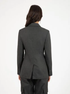 Blazer Gessato Grigio -Couture per Lei kaos blazer gessato grigio3
