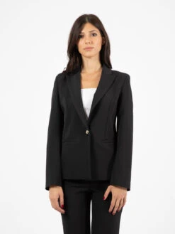 Blazer Single-button Nero