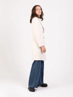 Cappotto Classico Morbido Panna -Couture per Lei kaos cappotto classico morbido panna2