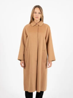 Cappotto Lungo In Lana Cammello -Couture per Lei kaos cappotto lungo in lana cammello2